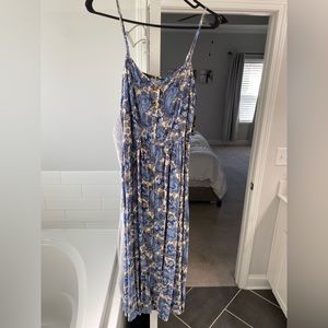 H&M Paisley Pattern Midi Dress